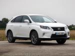 Lexus RX450h F-Sport 2012 года (UK)